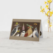 パーティーカードでの夜間 カード (黄色い花)