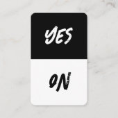 パーティーカード 名刺 (正面)