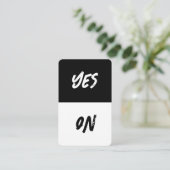 パーティーカード 名刺 (スタンド正面)