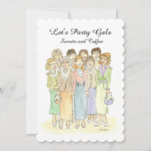 パーティーガル招待状