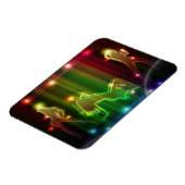 パーティーガールズモダントレンディーネオンライト マグネット (左側)