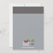 パーティーガールホかわいらしリデーパーティ招待状 招待状 (裏面)