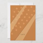 パーティーガール（アフリカ系アメリカ人）招待状 招待状 (裏面)