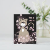 パーティーキャット招待状 招待状 (スタンド正面)