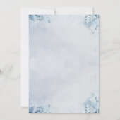 パーティークラシックサンタスレイシークレットサンタウィンター 招待状 (裏面)