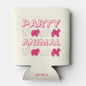 パーティークラッカークッキーサーカス動物園誕生日 缶クーラー (裏面)