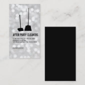 パーティークリーナー/《写真》ぼけ味 名刺 (正面/裏面)