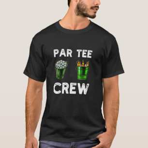 パーティークルー おもしろ ゴルフ バチェラー パーティー バケツ Tシャツ