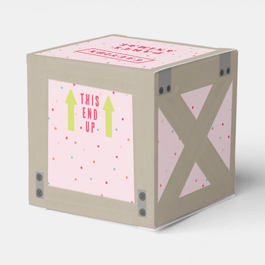 パーティークレート誕生日 フェイバーボックス (裏面サイド)