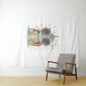 パーティークール亀 タペストリー (インサイチュ(横))