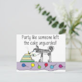 パーティーケーキ ポストカード (スタンド正面)