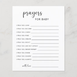 パーティーゲーム |ベビーの祈りの言葉