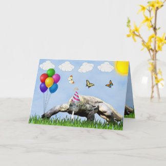 パーティーコモドドラゴンハッピーバースデーカード カード