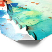 パーティーコルギウォーターカラープリント フォトプリント            (角)