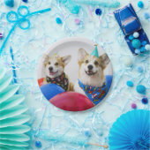 パーティーコーギ紙プレート ペーパープレート (パーティー)