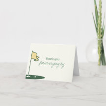 パーティーゴルフのバースデーサンクスカードにご参加ください