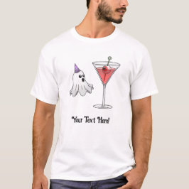 パーティーゴーストとハロウィンカクテル Tシャツ