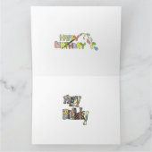 パーティーサイズ誕生日カード カード (内部)