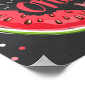 パーティーサイン ワンメロン 誕生日飾り 産室 ポスター (角)