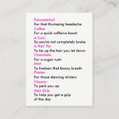 パーティーサバイバルキットDIY優先カード エンクロージャーカード (正面)