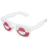 パーティーサングラス – グリーンランド国旗 (アングル)