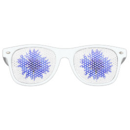 パーティーサングラス – 青いコーンフラワー