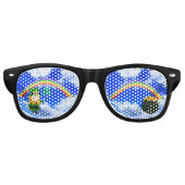 パーティーサングラスforセントパトリックの日 レトロサングラス (正面)