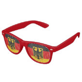 パーティーシェード&ドイツのサングラス/ドイツ国旗 レトロサングラス