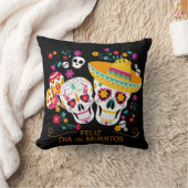 パーティーシュガースカルハッピーデイオブザデッド クッション (ブランケット)