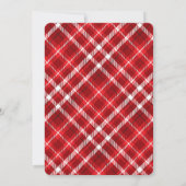 パーティーシンプルサンタ節 招待状 (裏面)