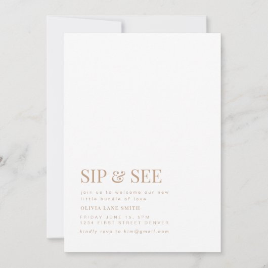 パーティーシンプル招待状とフローラの表示 招待状 (正面)