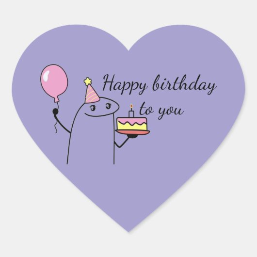 パーティーシール ハートシール (正面)