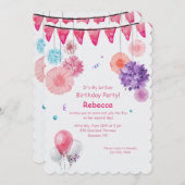 パーティーシーン招待状 招待状 (正面/裏面)