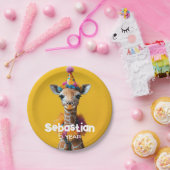 パーティージラフェデヴァランザ ペーパープレート (パーティー)