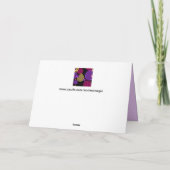 パーティースカルグリーティングカード カード (裏面)