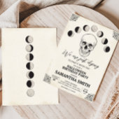 パーティースカルハロウィーン誕生日パーティーにダイイング 招待状