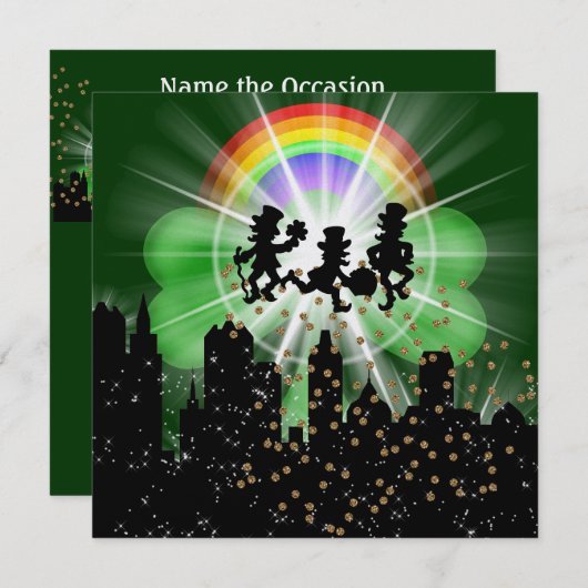 パーティースタイルブライトライト3 - SRF 招待状 (正面/裏面)