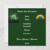 パーティースタイルブライトライト3 - SRF 招待状 (裏面)