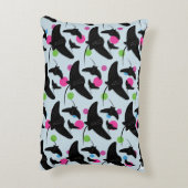 パーティースティングレイカラフルパターン アクセントクッション (裏面(縦))