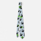 パーティースティングレイカラフルパターン ネクタイ (裏面)