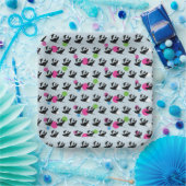 パーティースティングレイカラフルパターン ペーパープレート (パーティー)