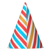 パーティーストライプ帽子 パーティーハット (裏面)