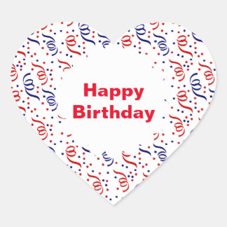 パーティーストリーマー ハートシール