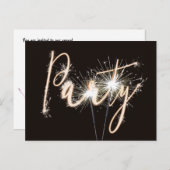 パーティースパーカーズオンブラック ポストカード (正面/裏面)