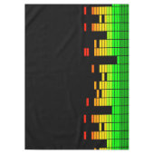 パーティースピリットデザインパターンとグラフィックス テーブルクロス (正面)