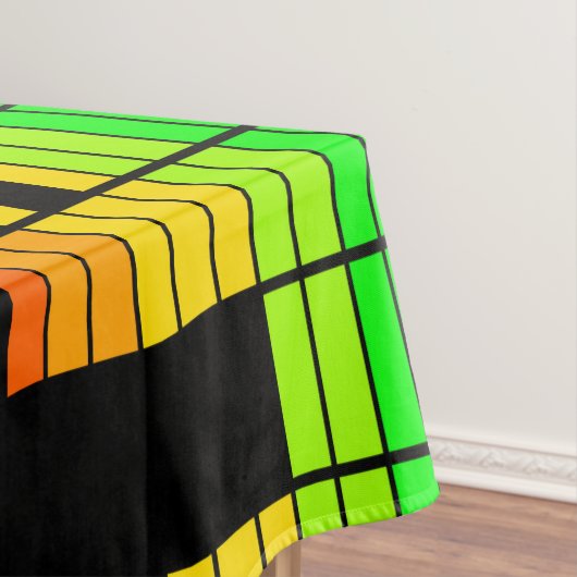 パーティースピリットデザインパターンとグラフィックス テーブルクロス (インサイチュ)