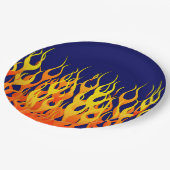 パーティースピリットデザインパターンとグラフィックス ペーパープレート (アングル)