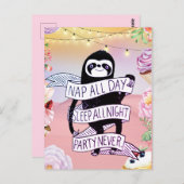 パーティースロース ポストカード (正面/裏面)