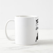 パーティースローモーションのカヌボートボート舟遊び川 コーヒーマグカップ (左)