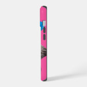 パーティーゾウ風船付き、フェスティバルデザイン iPhone 15ケース (左側面)